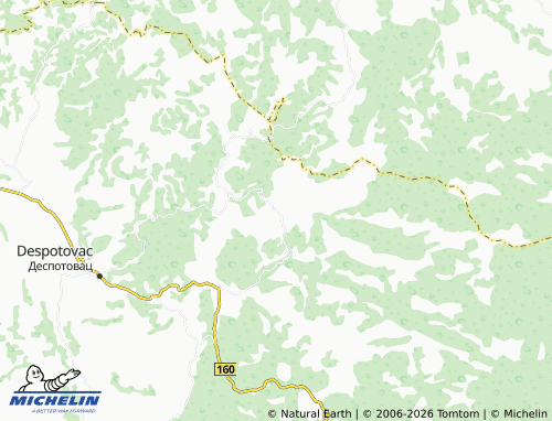 Mapa MICHELIN Sladaja - ViaMichelin