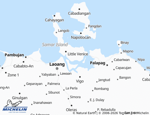 MICHELIN Suba map - ViaMichelin