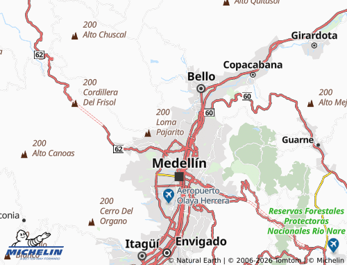 Carte MICHELIN Picacho - ViaMichelin