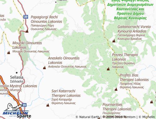 MICHELIN Veria map - ViaMichelin