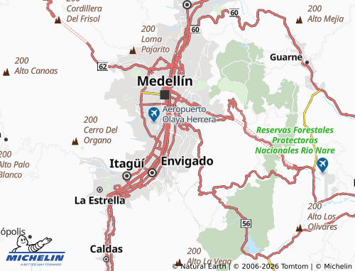 Mapa MICHELIN El Poblado - ViaMichelin
