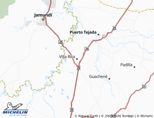 Mapa MICHELIN Villa Rica - ViaMichelin