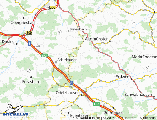 Mapa MICHELIN Lichtenberg - ViaMichelin