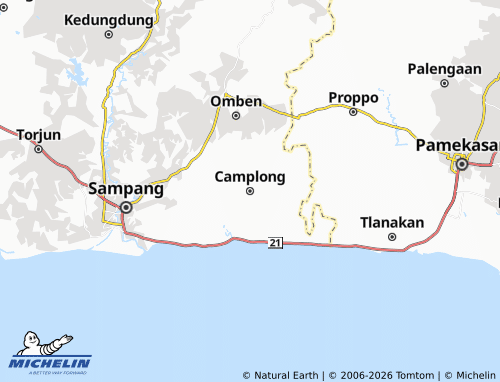 MICHELIN Camplong map - ViaMichelin
