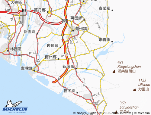 Mappa MICHELIN da tie - ViaMichelin