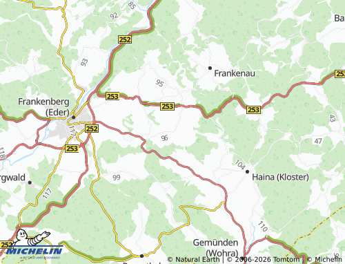 Mappa MICHELIN Haubern - ViaMichelin