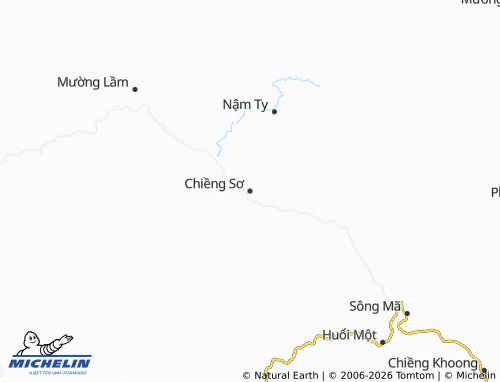 Mappa MICHELIN Chiềng Sơ - ViaMichelin