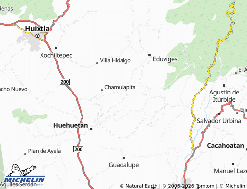 Mapa MICHELIN Tepehuitz - ViaMichelin