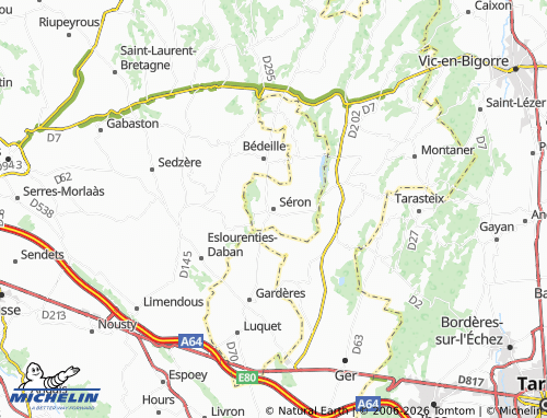 Mappa MICHELIN Séron - ViaMichelin