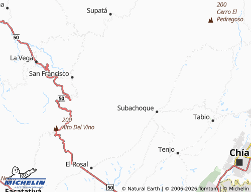 Mapa MICHELIN El Valle - ViaMichelin
