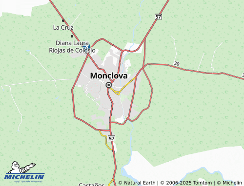 MICHELIN Pedregal de San Ángel map - ViaMichelin