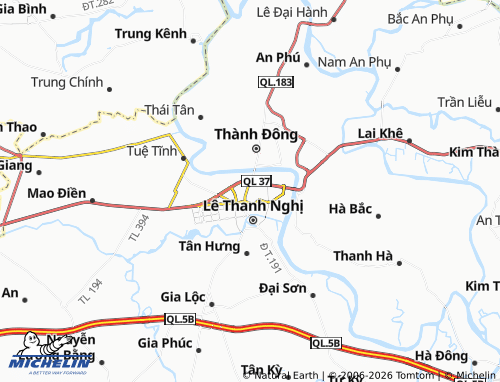 Mapa MICHELIN Bình Hàn - ViaMichelin