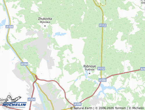 Carte MICHELIN Nepeino - ViaMichelin