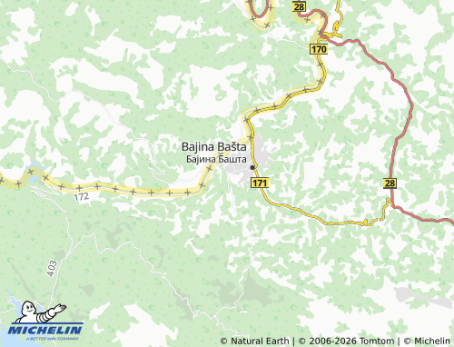 Mapa MICHELIN Lug - ViaMichelin