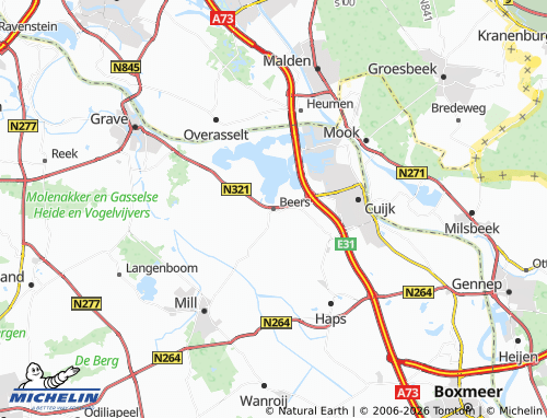 MICHELIN Beers map - ViaMichelin