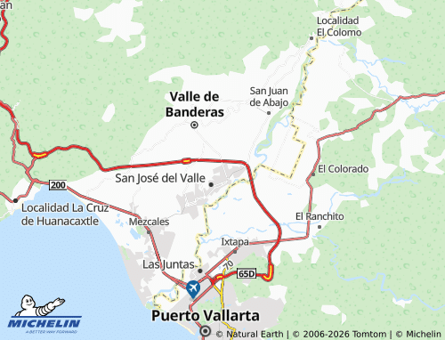 MICHELIN-Landkarte Valle de San José - ViaMichelin