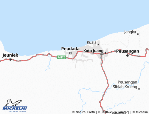 Mappa MICHELIN Pulo Lawang - ViaMichelin