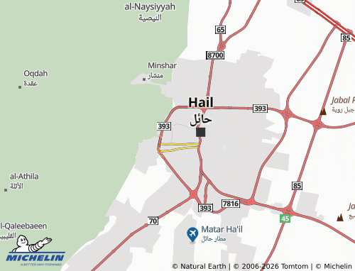 MICHELIN-Landkarte al-Badiyah - ViaMichelin