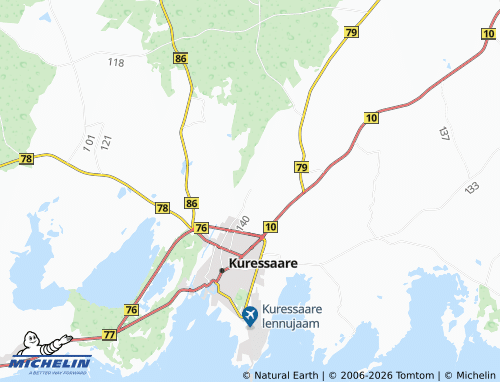 MICHELIN-Landkarte Sikassaare - ViaMichelin
