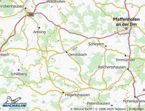 MICHELIN-Landkarte Fürholzen - ViaMichelin