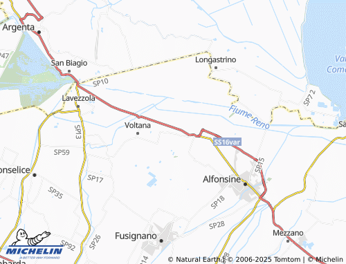 Carte MICHELIN Chiesa Nuova - ViaMichelin