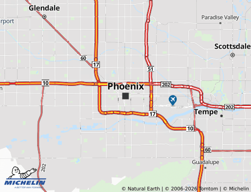 Mappa MICHELIN Phoenix - ViaMichelin