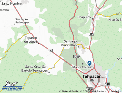 Mapa MICHELIN San José - ViaMichelin