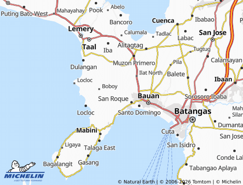 MICHELIN Cupang map - ViaMichelin