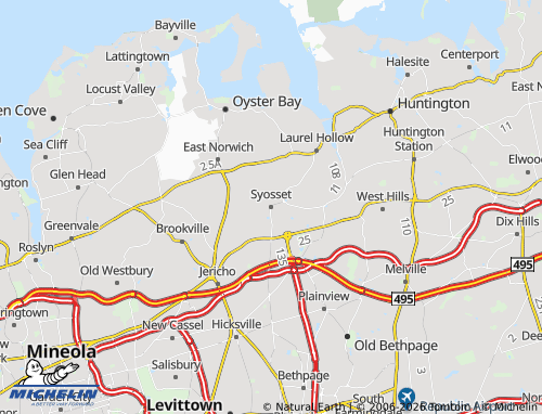 Mapa MICHELIN Syosset - ViaMichelin