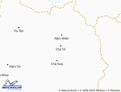 MICHELIN-Landkarte Chà Tở - ViaMichelin