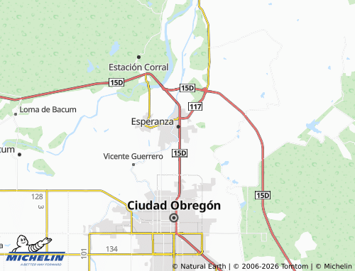 Mappa MICHELIN Nueva Esperanza - ViaMichelin
