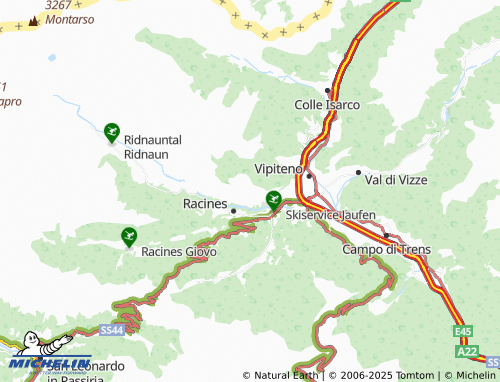 MICHELIN Telves map - ViaMichelin