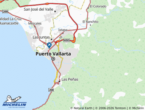 MICHELIN-Landkarte Joyas del Pedregal - ViaMichelin