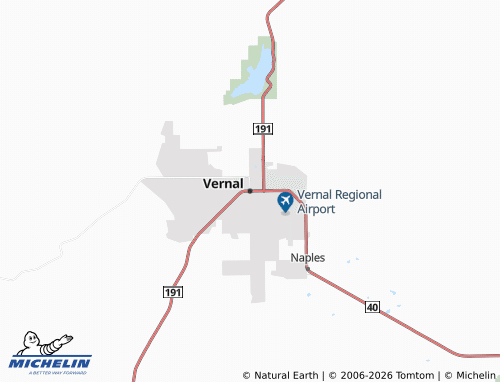 Mappa MICHELIN Vernal - ViaMichelin