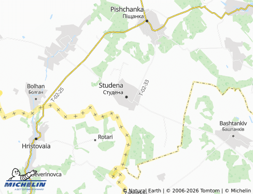 Mappa MICHELIN Studena - ViaMichelin
