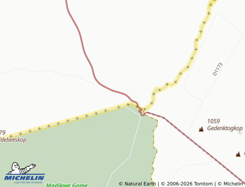 MICHELIN-Landkarte Mabalane - ViaMichelin