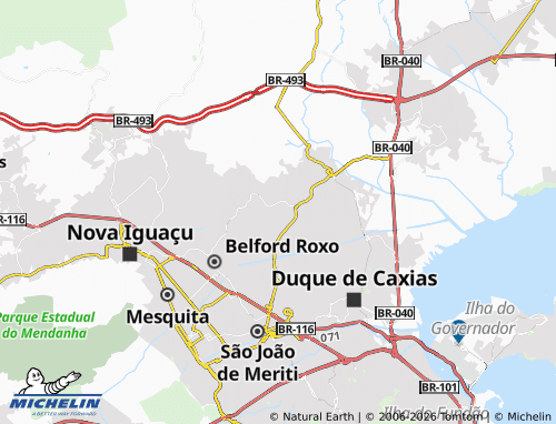 Mapa MICHELIN Dois Irmãos - ViaMichelin