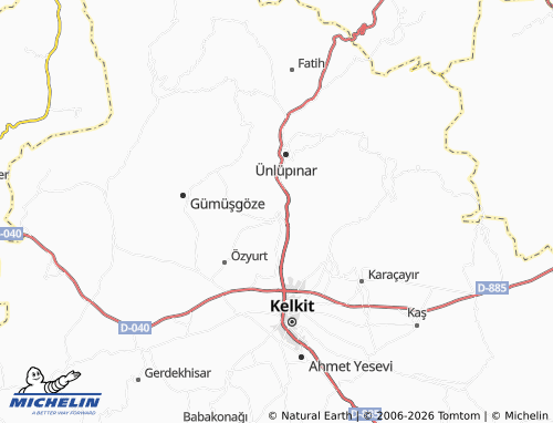 Mappa MICHELIN Özen - ViaMichelin