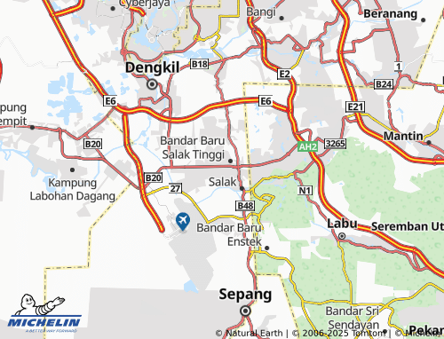 MICHELIN Taman Desa Salak Idaman map - ViaMichelin
