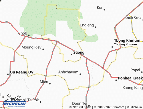 Mapa MICHELIN Suong - ViaMichelin