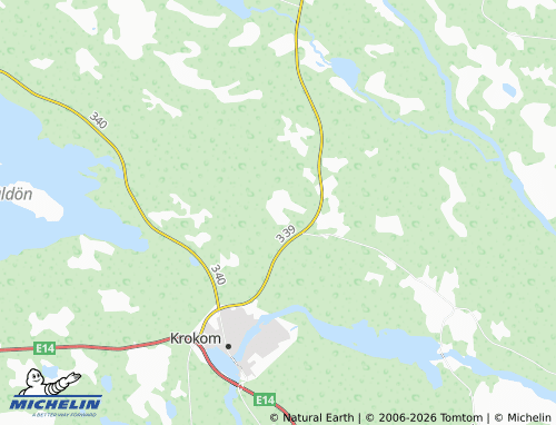 Mapa MICHELIN Aspås - ViaMichelin