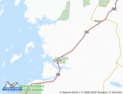 Mappa MICHELIN Talene - ViaMichelin