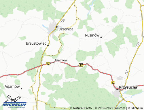 Carte MICHELIN Jastrząb - ViaMichelin