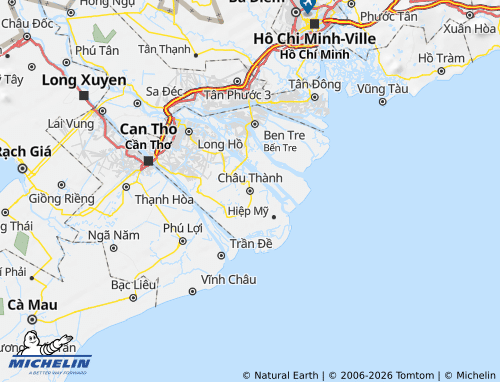 Mapa MICHELIN Châu Thành - ViaMichelin