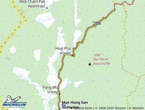 MICHELIN Huai Pha map - ViaMichelin