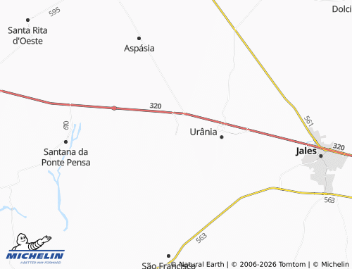 Mapa MICHELIN Santa Salete - ViaMichelin