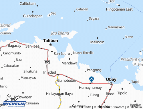 MICHELIN Nueva Estrella map - ViaMichelin