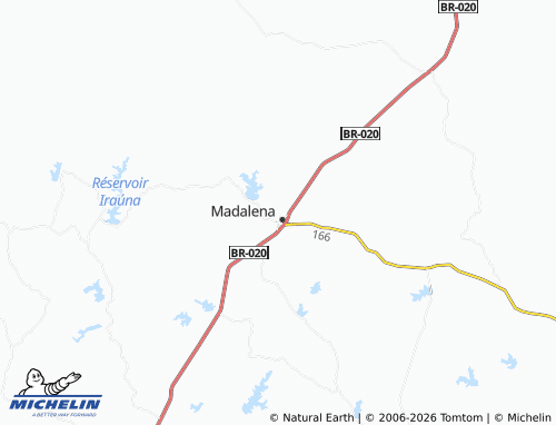 MICHELIN Nova Madalena map - ViaMichelin
