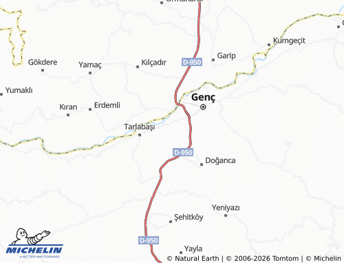 MICHELIN Yoldaşan map - ViaMichelin