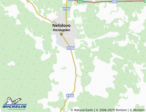 MICHELIN Yuzhnyy map - ViaMichelin
